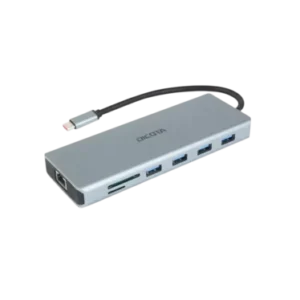 Dicota D32065 Station d’accueil USB-C 13-en-1 4K HDMI DisplayPort PD 100 W Argent - 1