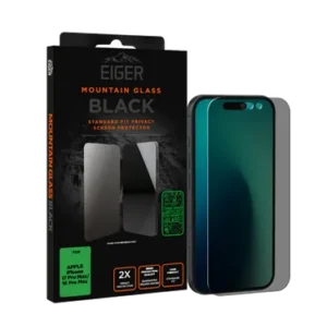 Eiger Verre trempé Premium 2.5D Privacy pour Apple iPhone 18 Pro Max - 1