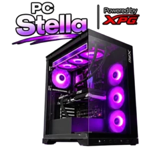 PC STELLA Gaming AMD Ryzen 5 7500X3D GeForce RTX 5070 Ti 16 Go 32 Go DDR5 SSD 1 To