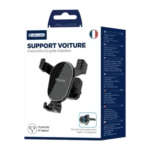 JELLICO HO-21 Support Voiture Smartphone Grille d’Aération Rotation 360° Noir