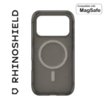 RhinoShield AirX Coque MagSafe pour Apple iPhone 17 Pro / 18 Pro Noir Pur