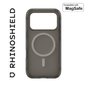 RhinoShield AirX Coque MagSafe pour Apple iPhone 17 Pro / 18 Pro Noir Pur
