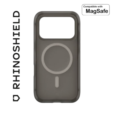 RhinoShield AirX Coque MagSafe pour Apple iPhone 17 Pro / 18 Pro Noir Pur