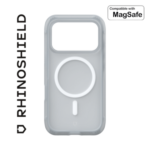 RhinoShield AirX Coque MagSafe pour Apple iPhone 17 Pro / 18 Pro Gris Vibrant