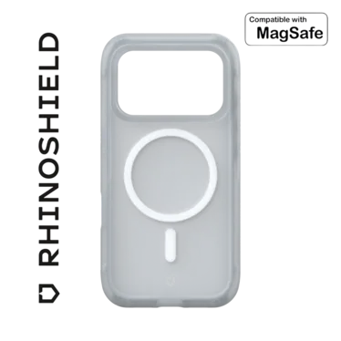 RhinoShield AirX Coque MagSafe pour Apple iPhone 17 Pro Max / 18 Pro Max Gris Vibrant - 1