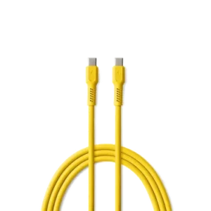 Forever Colorum Câble USB-C vers USB-C PD 60 W 1,8 m Jaune - 1