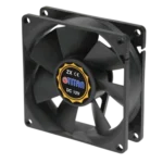 TITAN TFD-8025M12Z Ventilateur de boîtier PC 80 mm 2500 tr/min
