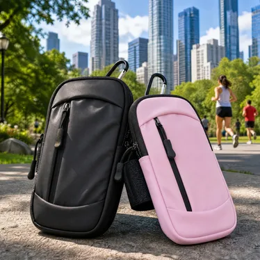 Bulk Sac 2-en-1 pour smartphone Bandoulière et brassard Noir - 9