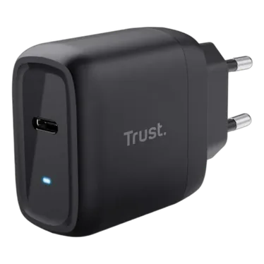 Trust Maxo Chargeur secteur GaN 45 W USB-C avec câble 2 m Noir - vue 5