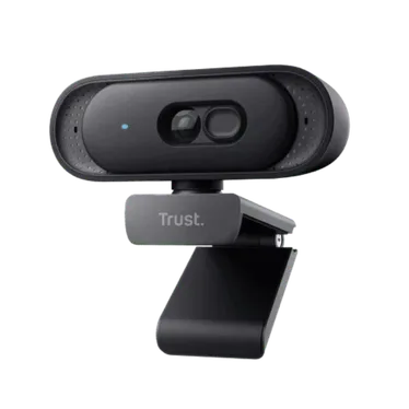 Trust Tomar Webcam 2K QHD USB-C et USB-A avec microphone Noir - vue 1