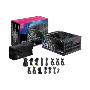 MSI MPG Ai1300TS PCIE5 1300 W 80 PLUS Titanium ATX 3.1 - vue 5