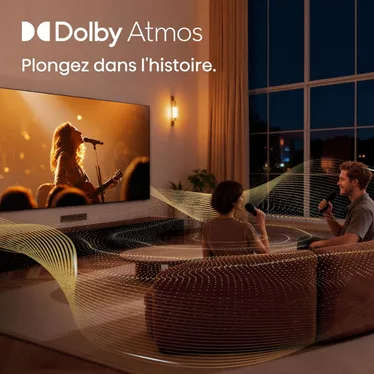 Hisense 40A5S Téléviseur QLED 40 pouces Full HD Smart TV HomeOS HDR10 Noir - vue 4