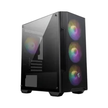 MSI MAG FORGE M100A Mini Tour Micro-ATX Noir ARGB - vue 1