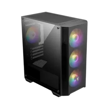 MSI MAG FORGE M100A Mini Tour Micro-ATX Noir ARGB - vue 2