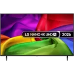 LG NANO 4K UHD AI NU80 50NU800B6LC Téléviseur 50 pouces 4K Smart TV webOS 26 Noir - vue 1