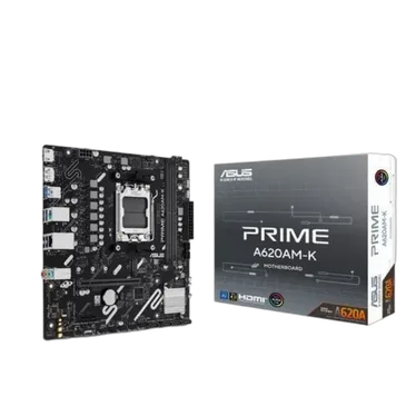 Asus PRIME A620AM-K AMD A620A DDR5 Micro-ATX - vue 1