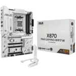 Asus X870 MAX GAMING WIFI7 W AMD X870 ATX Blanche - vue 1