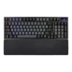 Asus ROG Azoth 96 HE Clavier gaming magnétique 96 % sans fil RGB Noir - vue 1
