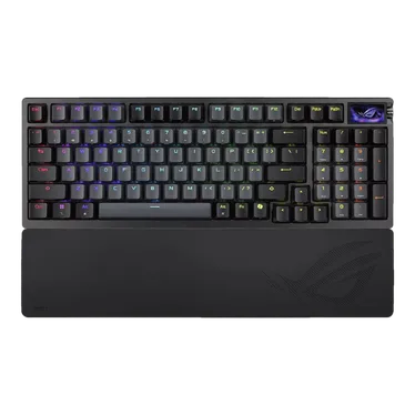 Asus ROG Azoth 96 HE Clavier gaming magnétique 96 % sans fil RGB Noir - vue 1