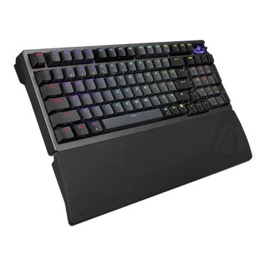Asus ROG Azoth 96 HE Clavier gaming magnétique 96 % sans fil RGB Noir - vue 3