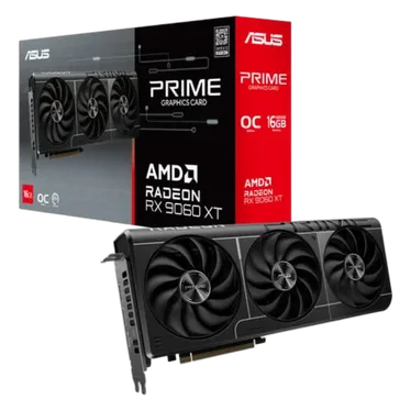 ASUS Prime Radeon RX 9060 XT OC 16 Go GDDR6 Carte graphique - vue 1