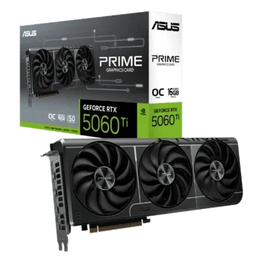 Asus PRIME GeForce RTX 5060 Ti OC 16 Go GDDR7 Carte graphique - vue 1