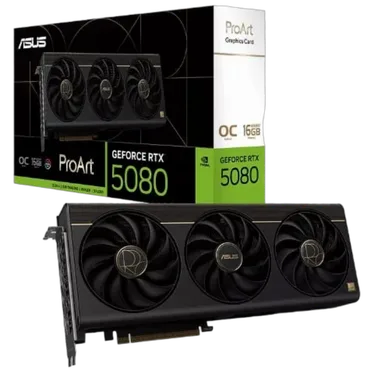 Asus ProArt GeForce RTX 5080 OC 16 Go GDDR7 - vue 1
