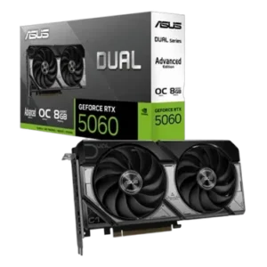 Asus Dual GeForce RTX 5060 OC Advanced 8 Go GDDR7 Carte graphique - vue 1
