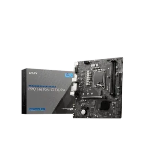 MSI PRO H610M-G Intel H610 DDR5 Micro-ATX - vue 1