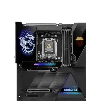MSI MEG X870E GODLIKE AMD X870E E-ATX DDR5 Wi-Fi 7 - vue 3