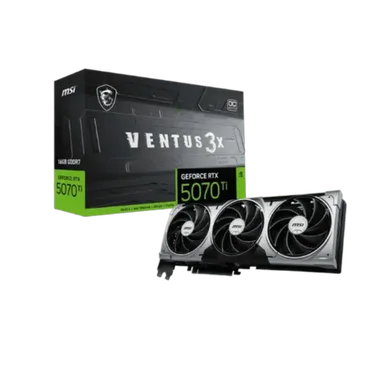 MSI GeForce RTX 5070 Ti 16G VENTUS 3X OC 16 Go GDDR7 - vue 1