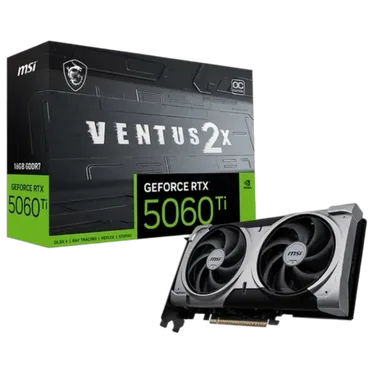 MSI GeForce RTX 5060 Ti 16G VENTUS 2X OC PLUS 16 Go GDDR7 - vue 1