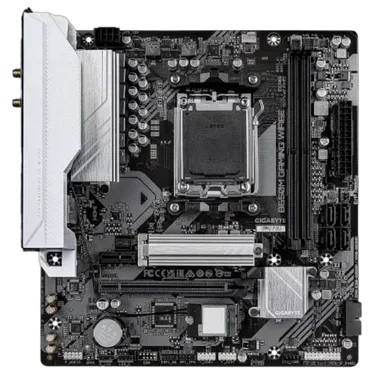 Gigabyte B650M GAMING WIFI6E AMD B650 Micro-ATX - vue 2