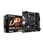 Gigabyte A520M DS3H V2 AMD A520 Micro-ATX - vue 1