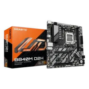 Gigabyte B840M D2H AMD B840 DDR5 Micro-ATX - vue 1