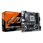 Gigabyte B840M DS3H AMD B840 DDR5 Micro-ATX - vue 1
