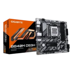 Gigabyte B840M DS3H AMD B840 DDR5 Micro-ATX - vue 1