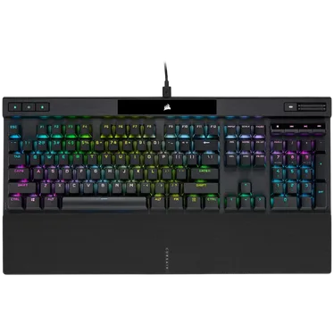 Corsair K70 PRO RGB Clavier gaming optique-mécanique OPX AZERTY Noir - vue 1