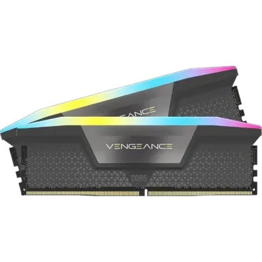 Corsair Vengeance RGB 32 Go (2 × 16 Go) DDR5 6000 MHz CL38 - vue 1