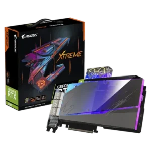 Gigabyte AORUS GeForce RTX 3080 XTREME WATERFORCE WB 10G LHR 10 Go GDDR6X - vue 1