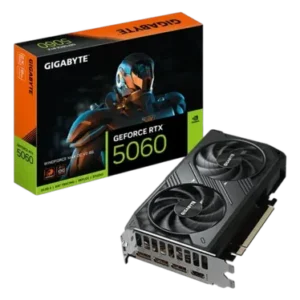 Gigabyte GeForce RTX 5060 WINDFORCE MAX OC V2 8G 8 Go GDDR7 Noir - vue 1