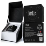 MElely I’mUp - Batterie externe 4 000 mAh avec kit maquillage et miroir LED