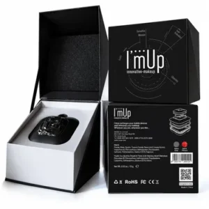 MElely I’mUp - Batterie externe 4 000 mAh avec kit maquillage et miroir LED