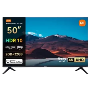 Xiaomi TV F 50 2026 Téléviseur 50 pouces 4K UHD Fire TV HDR10 Noir - vue 1