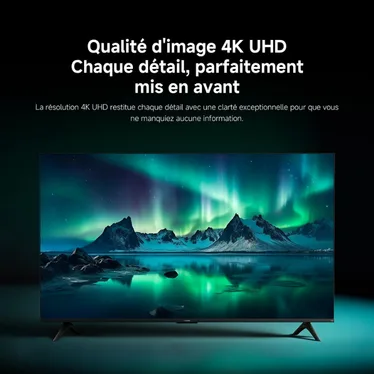 Xiaomi TV F 50 2026 Téléviseur 50 pouces 4K UHD Fire TV HDR10 Noir - vue 3