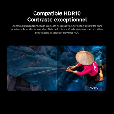 Xiaomi TV F 50 2026 Téléviseur 50 pouces 4K UHD Fire TV HDR10 Noir - vue 4