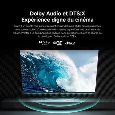 Xiaomi TV F 50 2026 Téléviseur 50 pouces 4K UHD Fire TV HDR10 Noir - vue 6