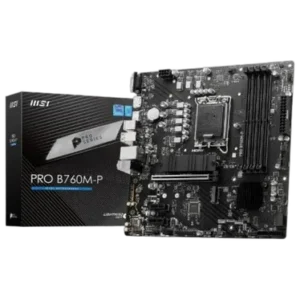 MSI PRO B760M-P Intel B760 DDR5 Micro-ATX - vue 1