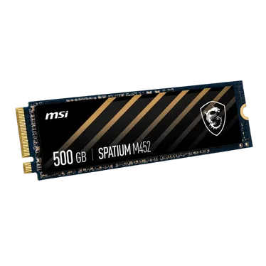 MSI SPATIUM M452 500 Go M.2 NVMe PCIe 4.0 - vue 3